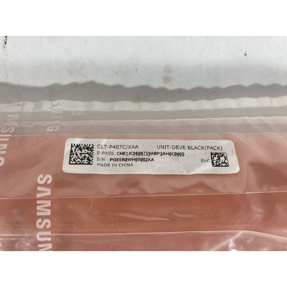New Samsung Unit-Deve Black CLT-P407C/XAA